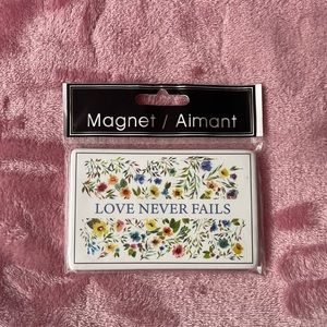 Love Never Fails Magnet